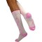 Zayaan Health Ribbon Compression Socks, Pink/Pink, PR BLZH-CSRS-5PP - alternate 1